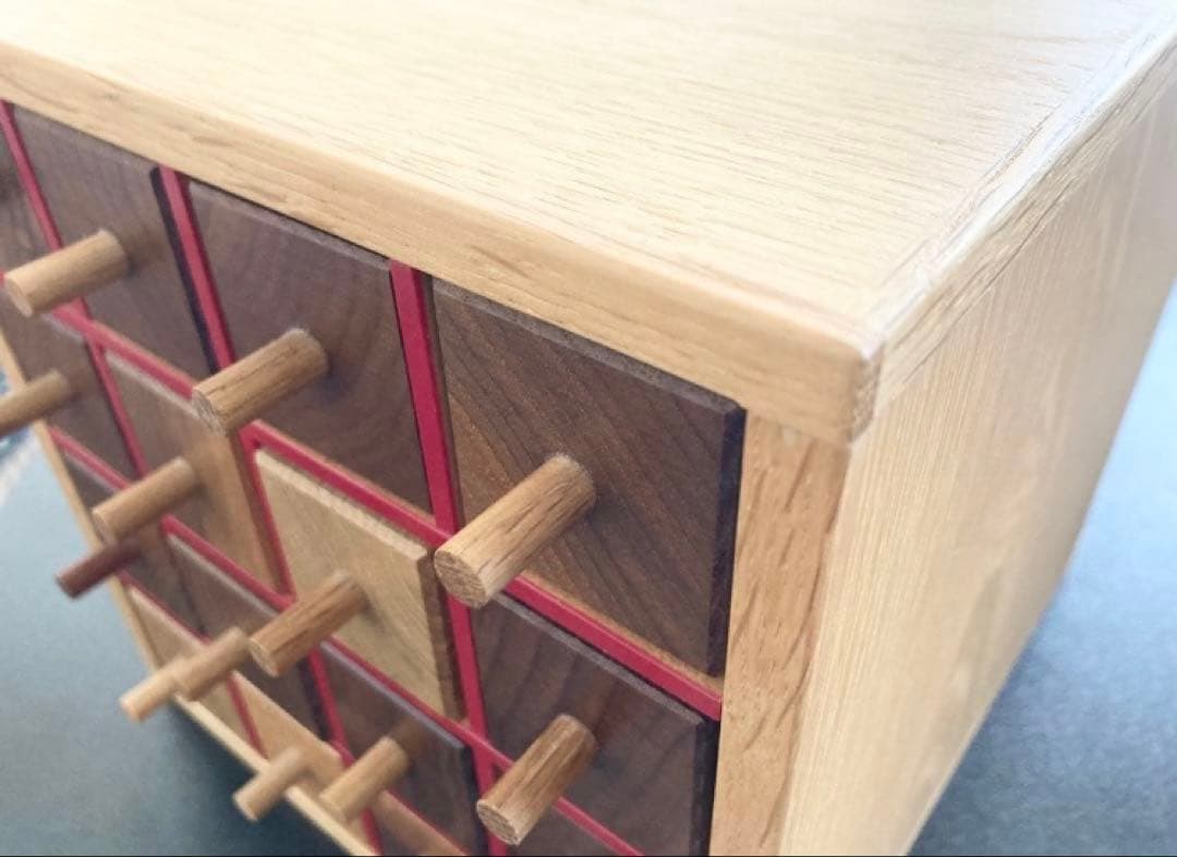 高級家具 匠工芸 小物入れ Aタイプ 4段×4列