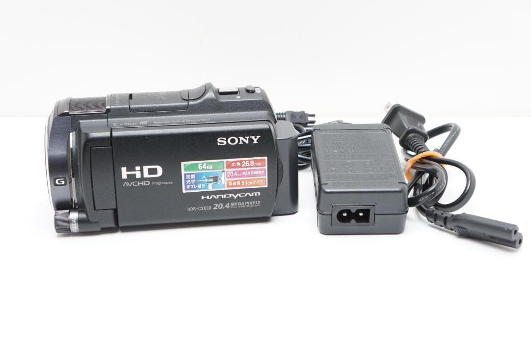 【動作】SONY HDR-CX630V ハンディカム　ブラック