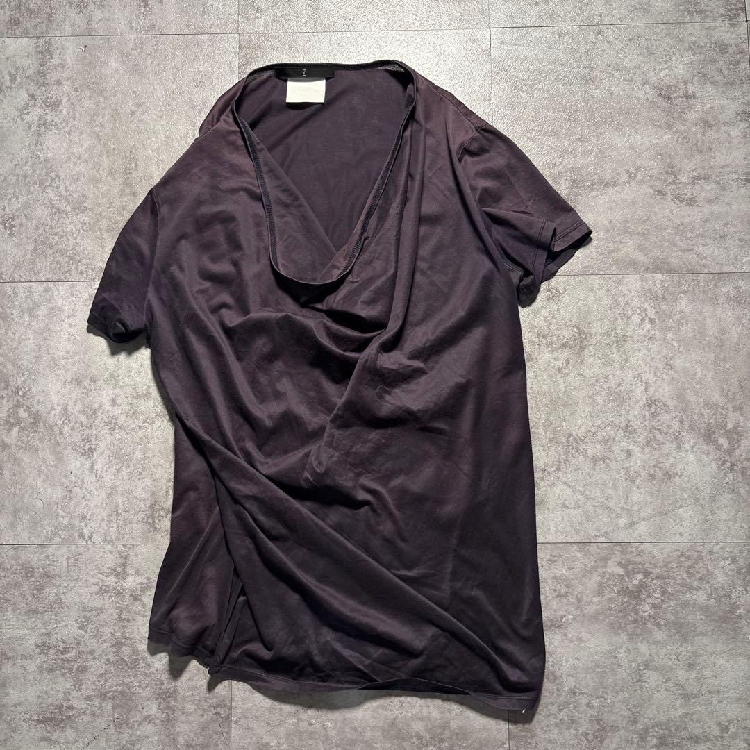 julius ドレープカットソー　パープル　紫