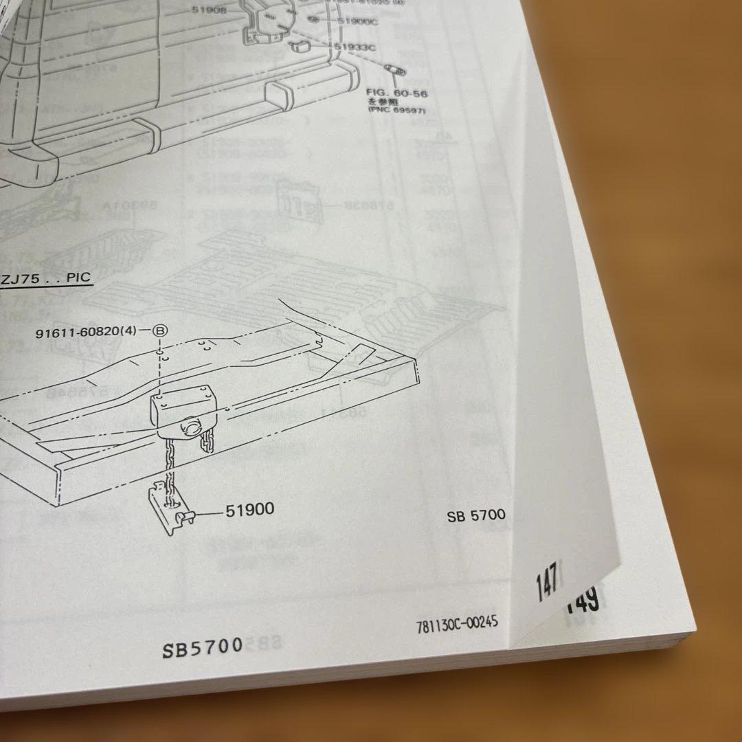 トヨタ ランドクルーザー パーツカタログ 90.1
