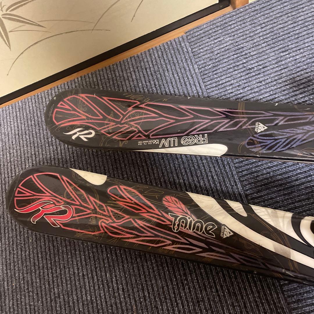 スキーセット　スキー板155 スキー板150 スキー板160 K2