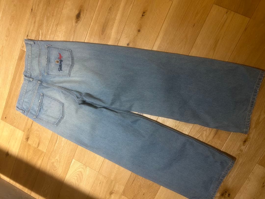 アベイシングエイプ　刺繍デニム　Mサイズ