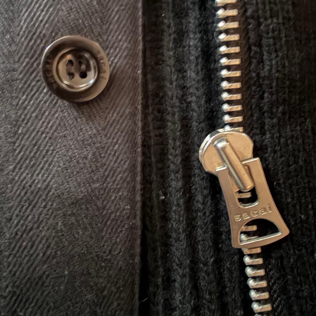 トップス sacai Nylon Twill Mix Knit Cardigan BK 1