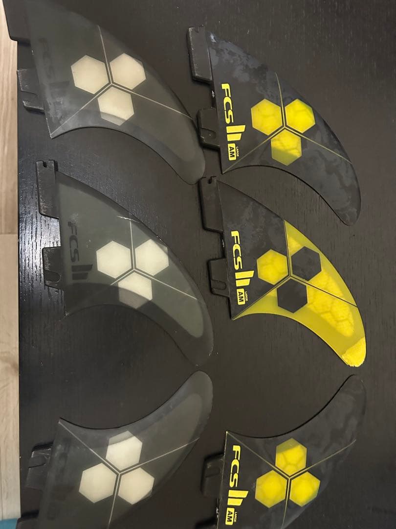 FCS II サーフボードフィン 6枚セット