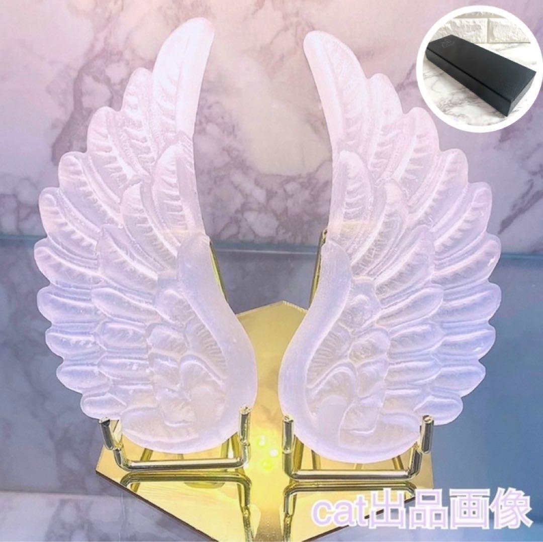 天然石 セレナイト 天使の羽根 天使の翼 エンジェル 女神 パワーストーン