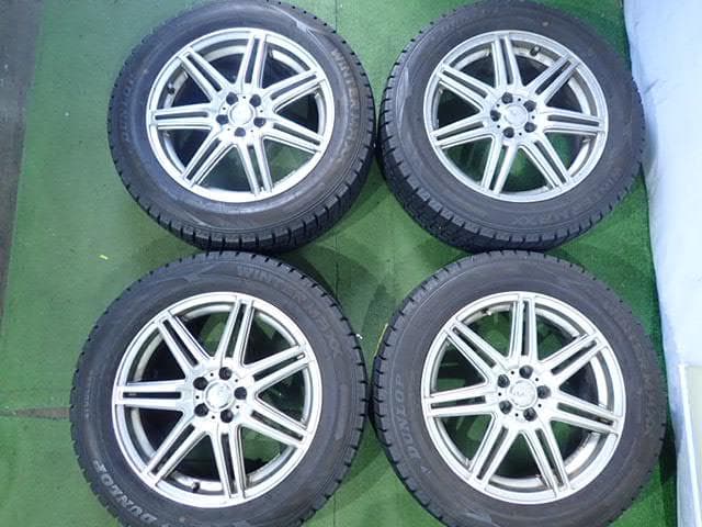 B1072【送料無料】スタッドレスホイール4本セット 225/55R17