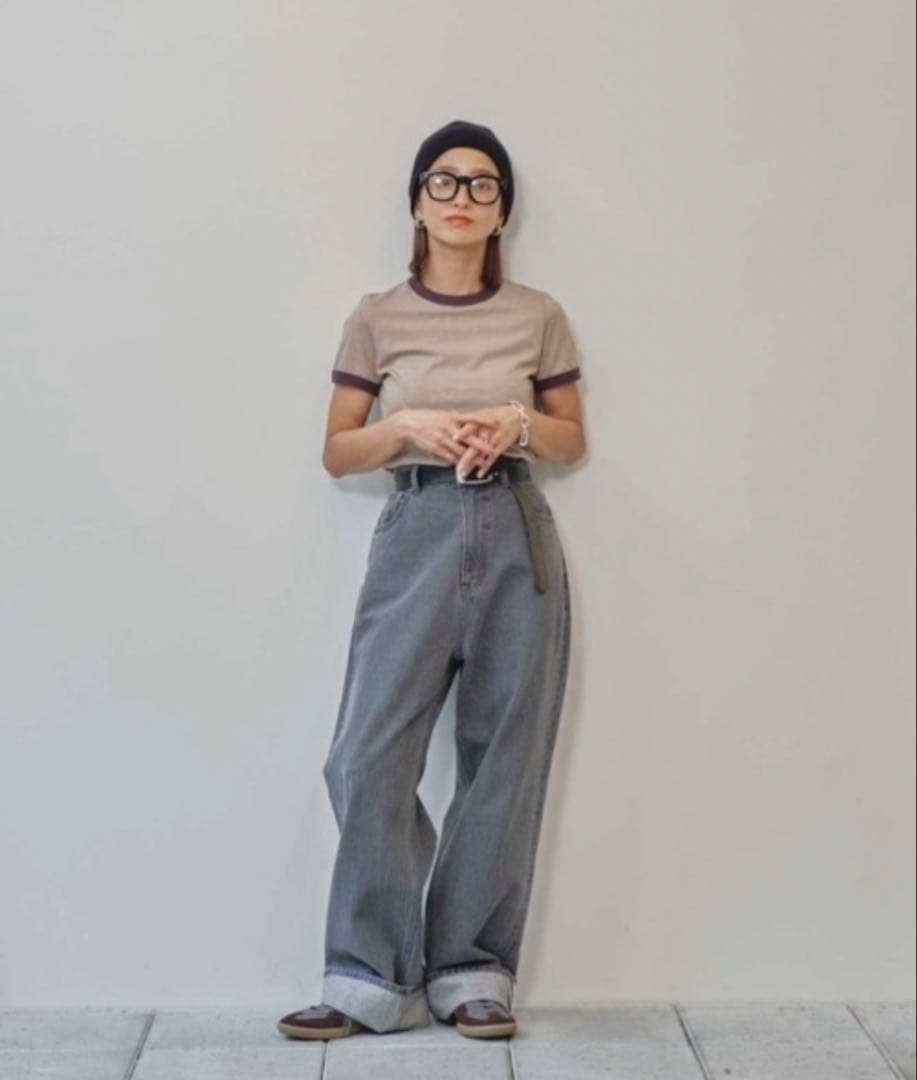 TODAYFUL Cary's Denim グレー　サイズ23