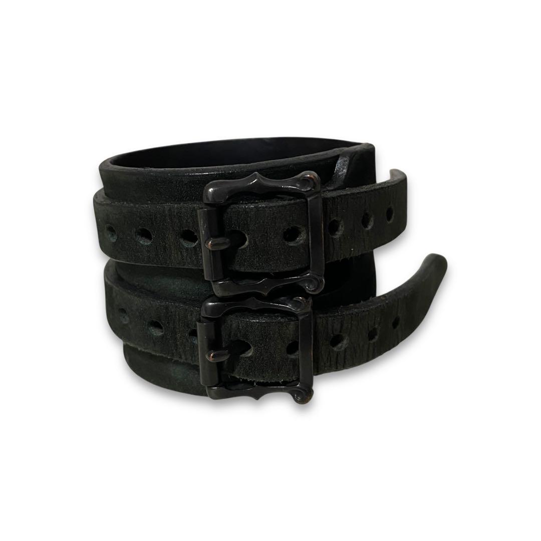 アクセサリー 07SS Number (n)ine Double leather bangle