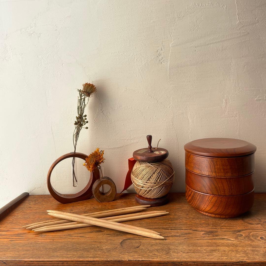 群馬　十石塗　銘木漆器　木製　重箱 3段　無垢材　くり抜き　欅材　ケヤキ　日本製