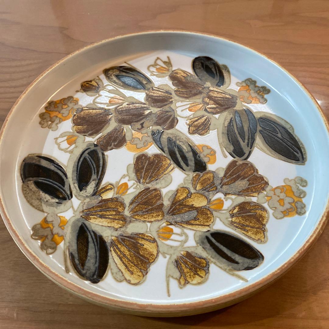 バッカ　エレンマルマー　ロイヤルコペンハーゲン　北欧　大皿　25㎝　ビンテージ