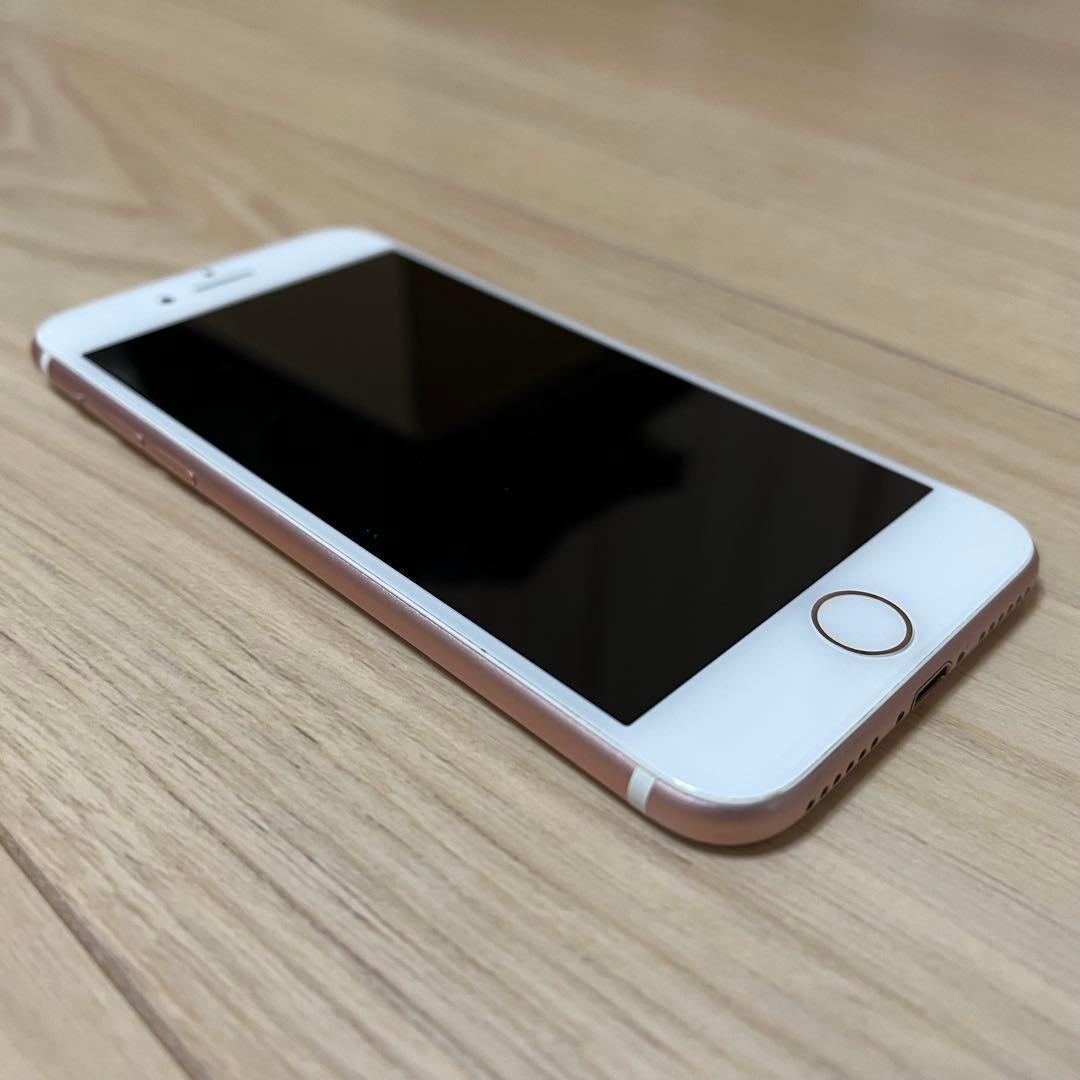 【超美品】iPhone7 32GB ローズゴールド simフリー KDDI