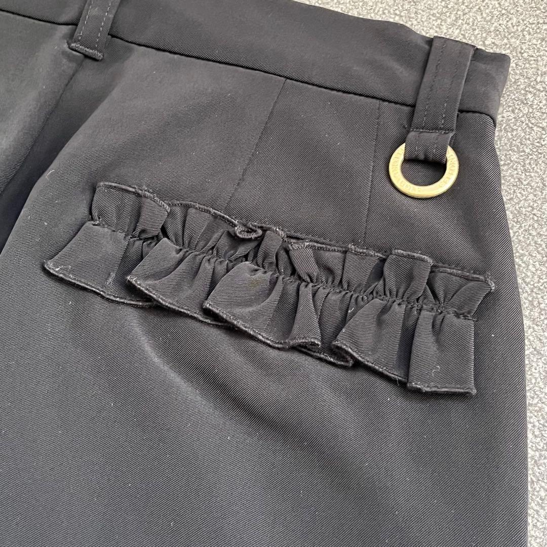 154 【CELFORD GOLF】フリルポケットストレッチパンツ