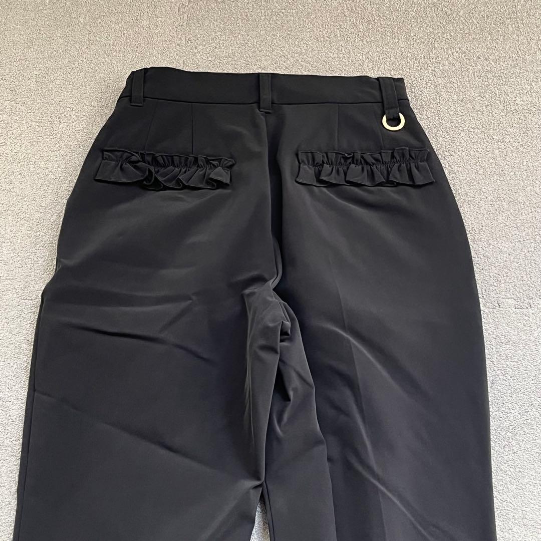 154 【CELFORD GOLF】フリルポケットストレッチパンツ