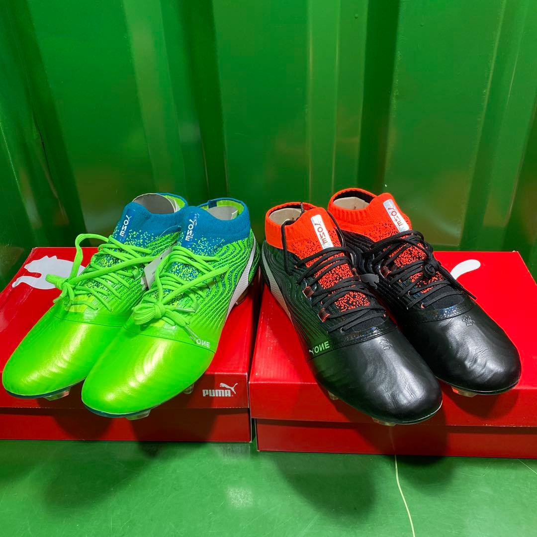 【極美品】PUMA スパイク 18.1 FG 30.5cm×2　01230955