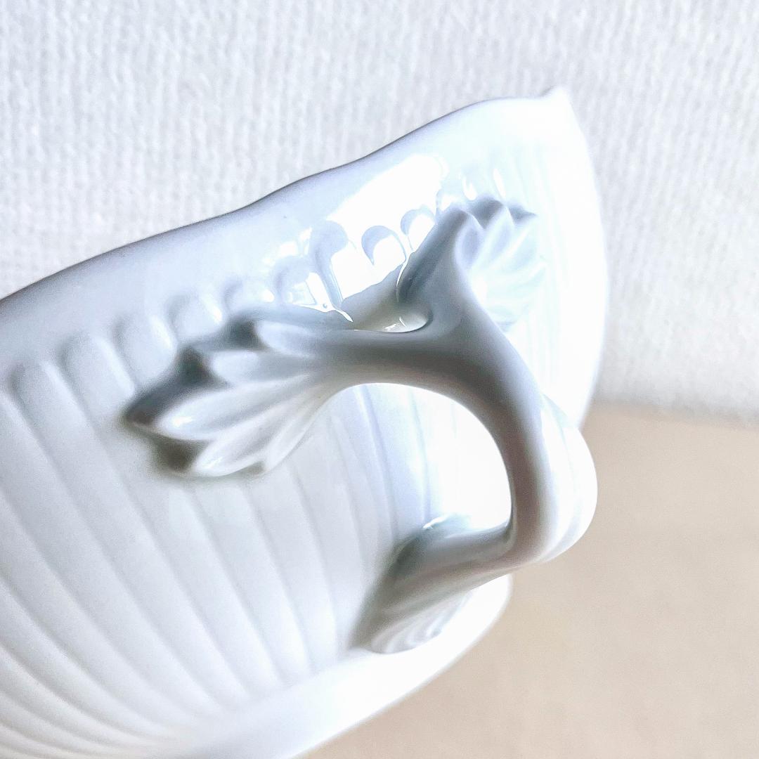 ★新品未使用★CESKY PORCELAN ダブルハンドル　スープボール2点