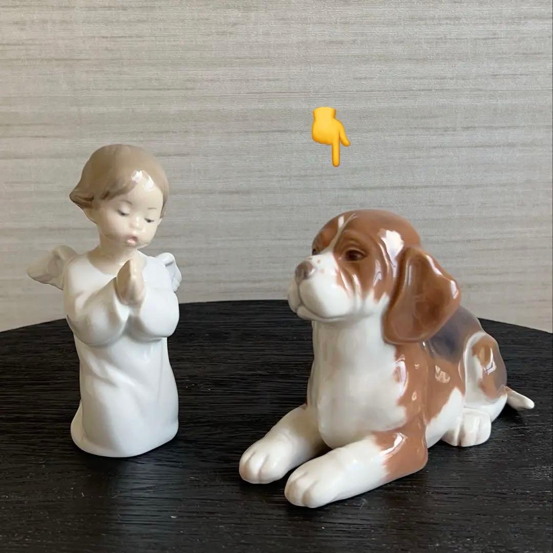 レア❣️ロイヤルコペンハーゲン　フィギュリン　セントバーナード　犬　サイズ 大