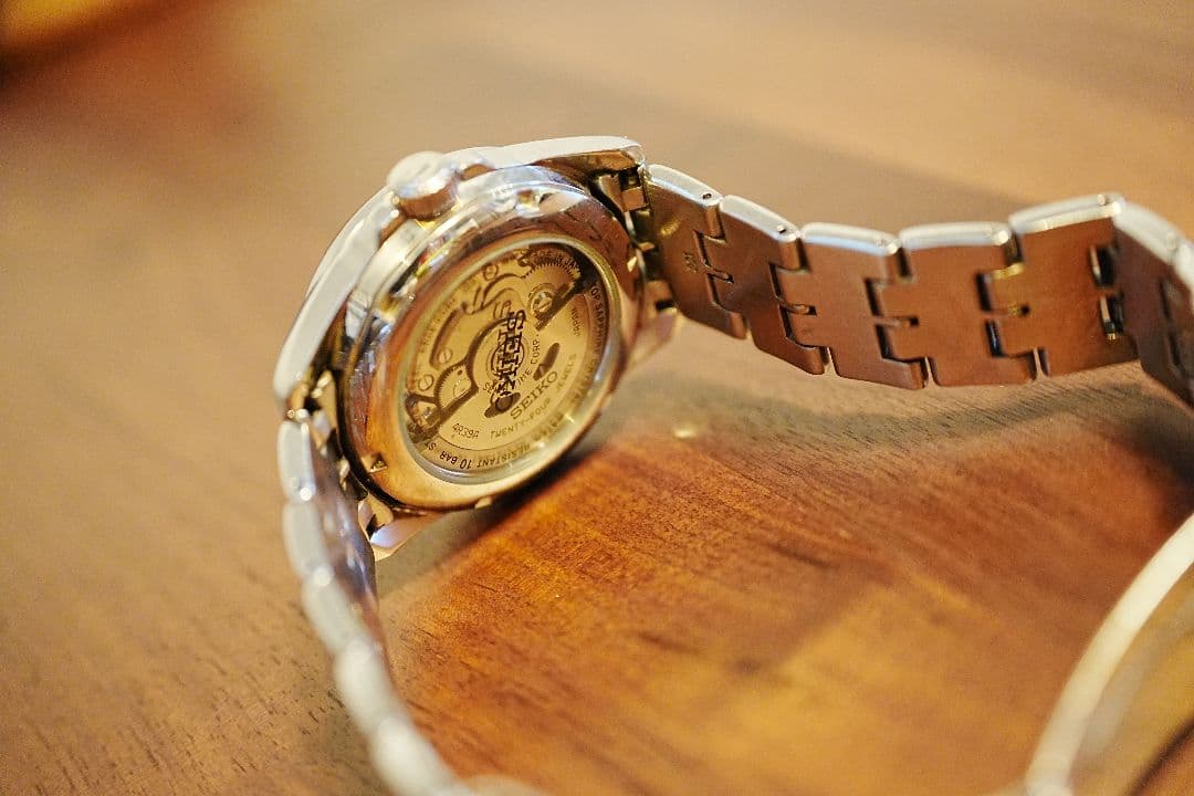 SEIKO セイコー プレサージュ 裏スケ 自動巻 4R39-00B0 ジャンク