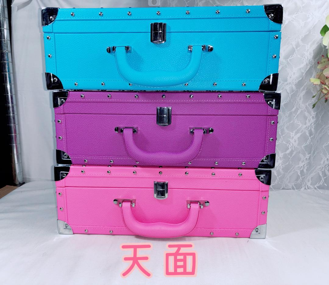 【.A.K.星降る夜に】エンジェルシャンパン空箱（青、ピンク、紫）+赤