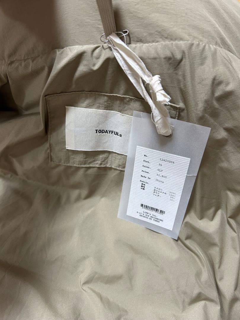 ジャケット・アウター todayful Monster Down Jacket