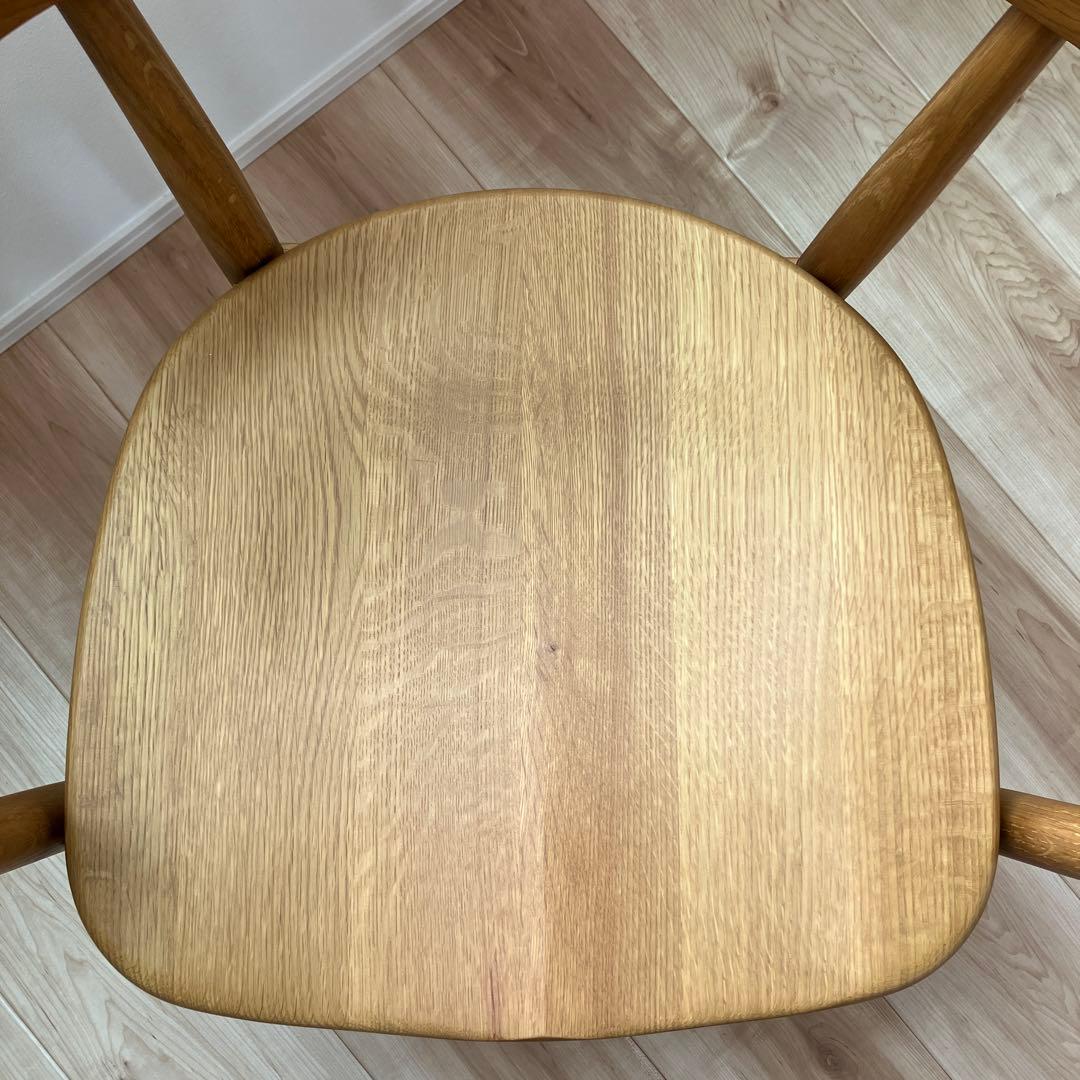 \"送料込み\" HIDA 木製アームチェア