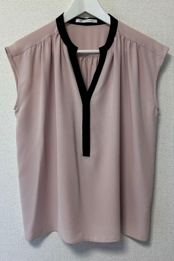 ピンキー＆ダイアン◆バイカラーブラウス＆フロントレースアップスカート◆2点セット