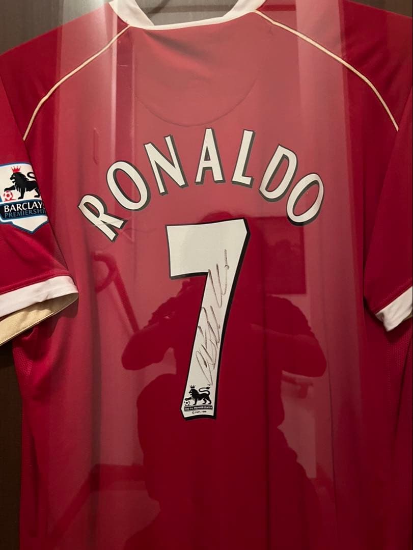 クリスティアーノ・ロナウド直筆サイン