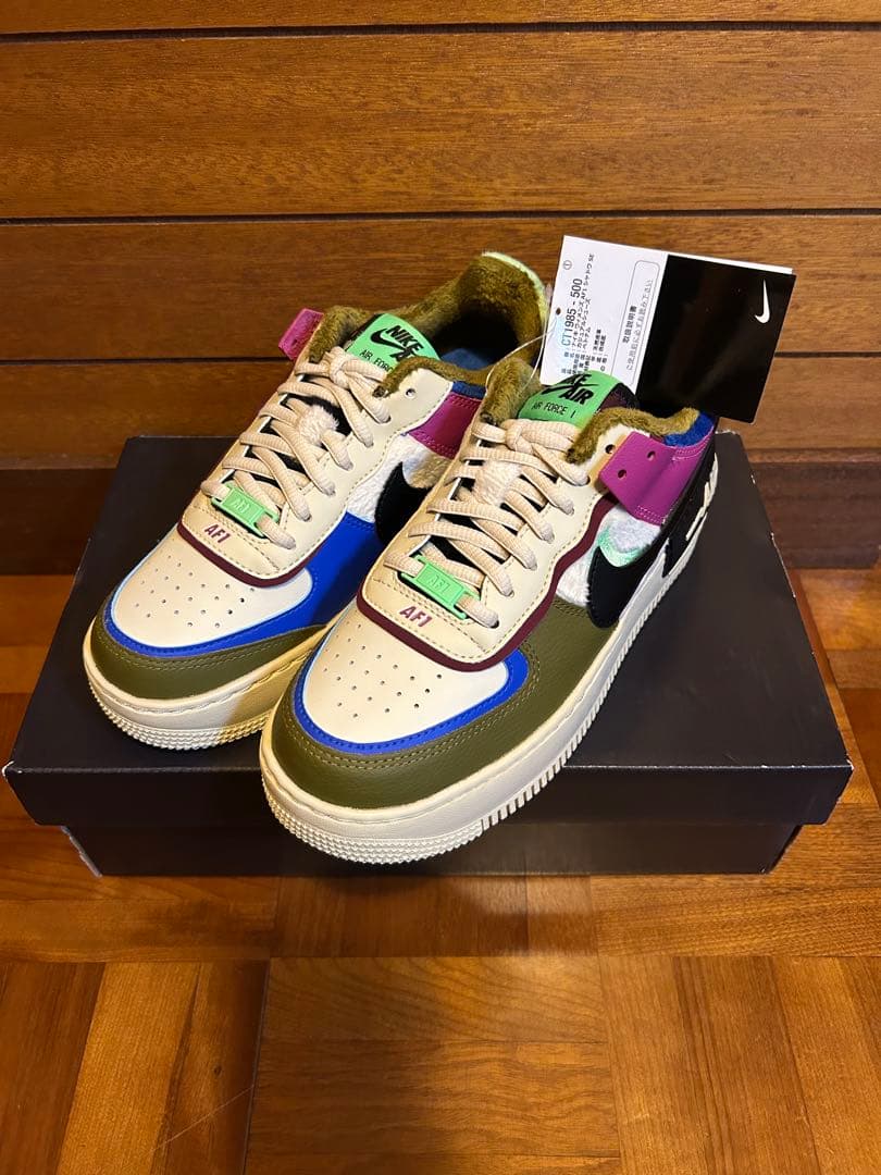 靴 NIKE AIR FORCE 1 LOW SHADOW SE 24cm