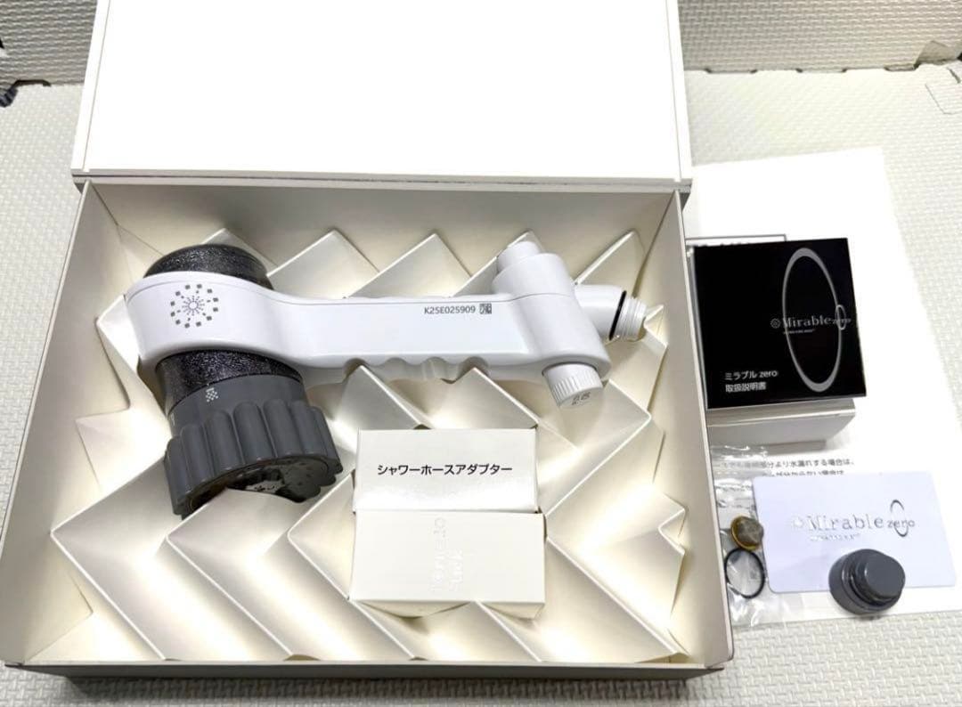 Mirable zero シャワーヘッド 公式品保証登録可能スティック計3本