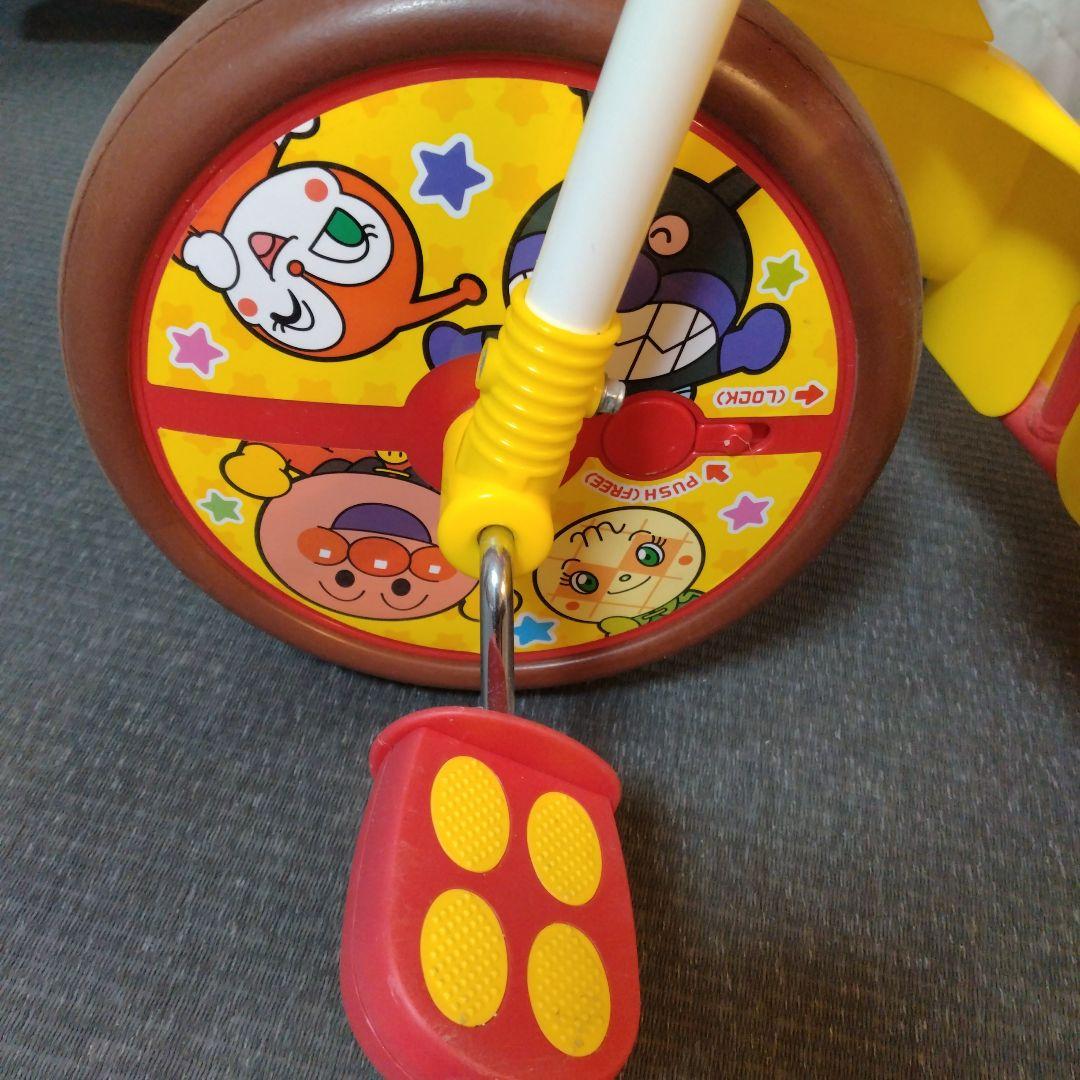 アンパンマン 三輪車 それいけ！アンパンマン デラックスII レッド 赤