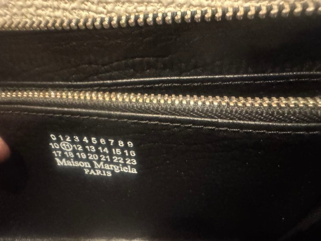 Maison Margiela ブラックレザー 長財布