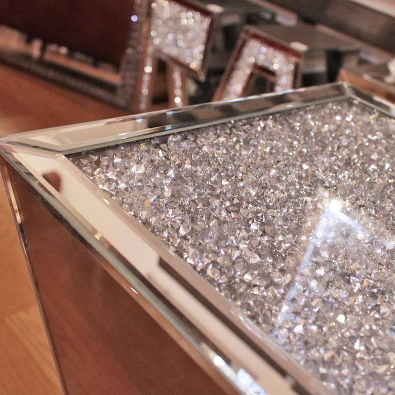 ジュエル サイドローテーブル ミラー家具 コンソール 230-880