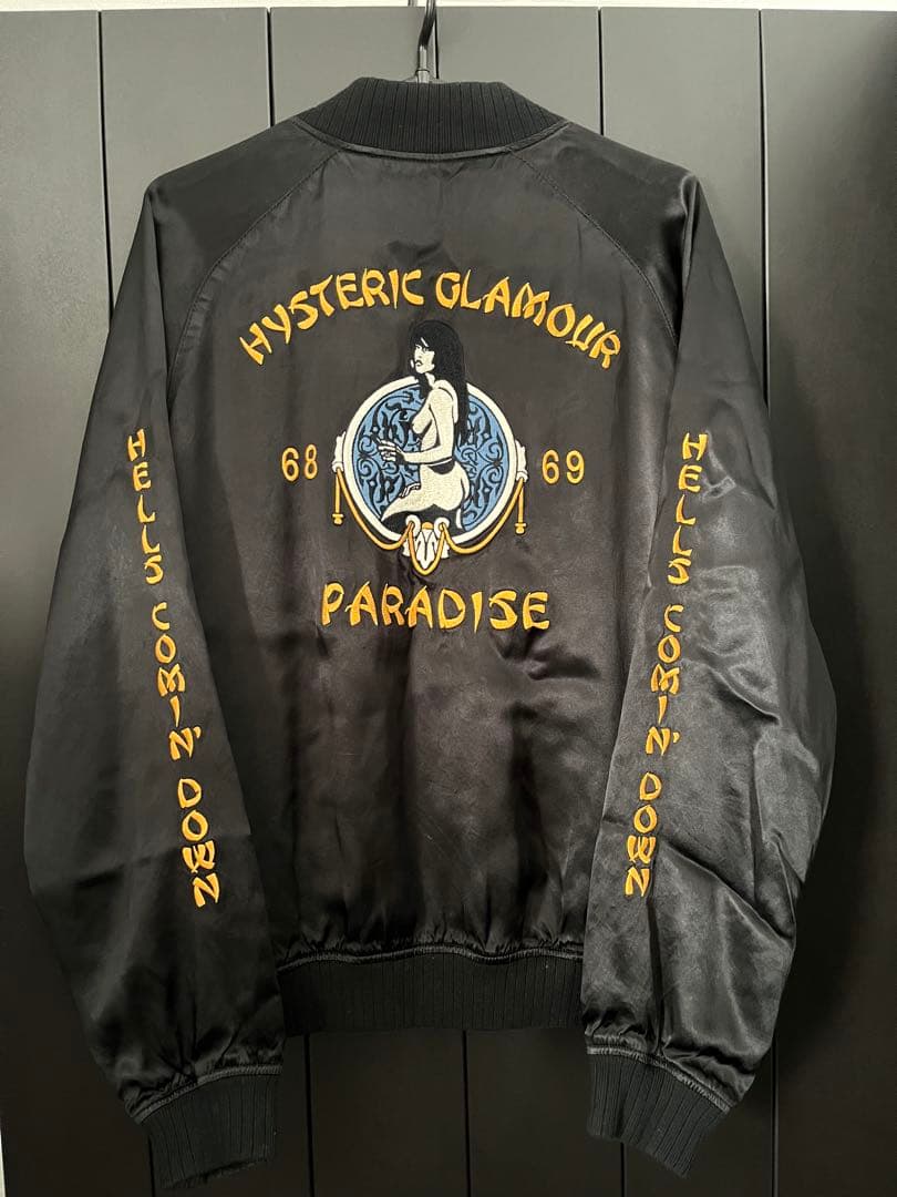 HYSTERIC GLAMOUR スーベニアジャケット M ブラック