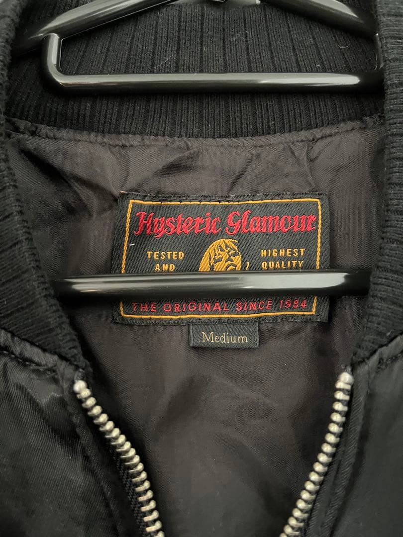 HYSTERIC GLAMOUR スーベニアジャケット M ブラック
