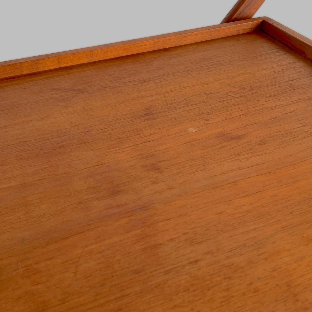 60s デンマーク製【Svend Aage Madsen】チーク トロリーワゴン