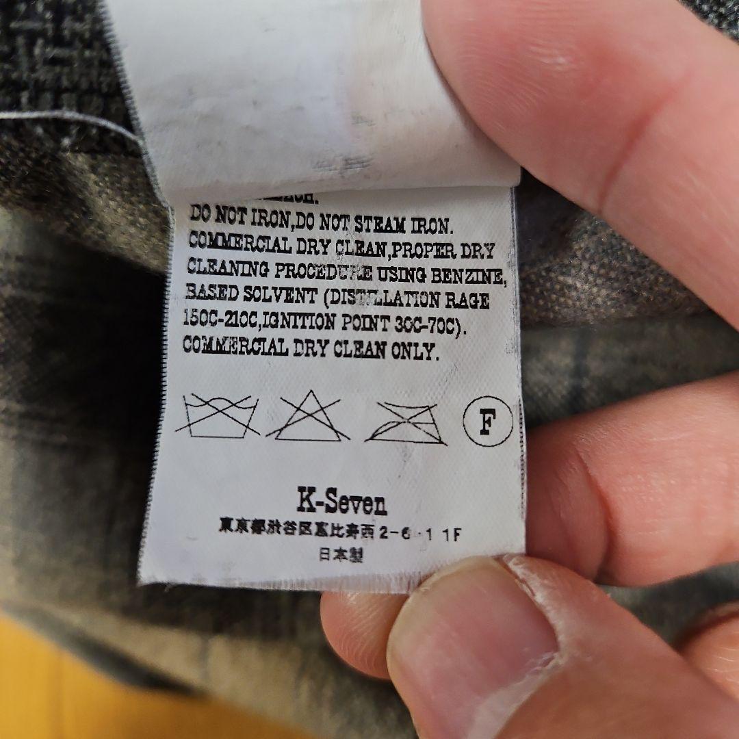 にし　テンダーロイン 08AW T-WOOL SHTウールシャツ キムタク