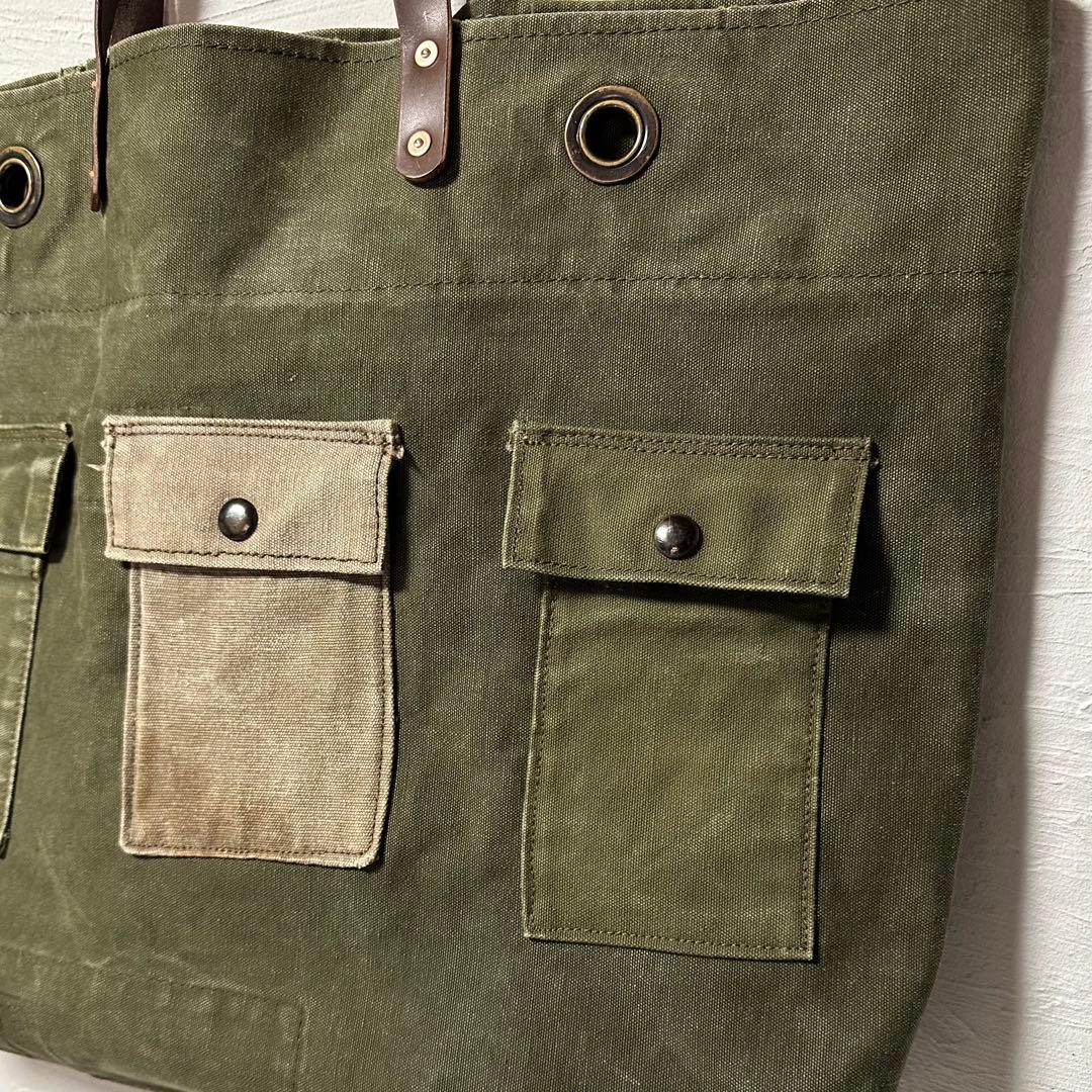 70'sビンテージ ミリタリー アメリカ軍 トートショルダーバッグ RRL 33