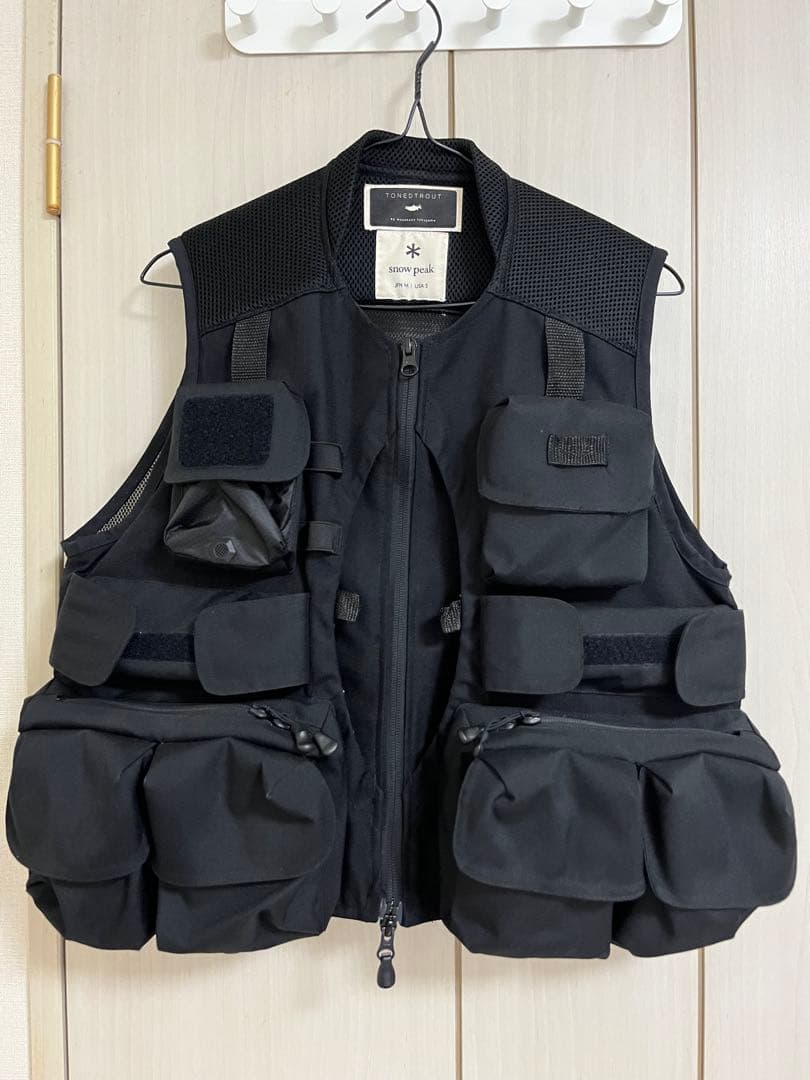  peak スノーピーク TONEDTROUT ベスト