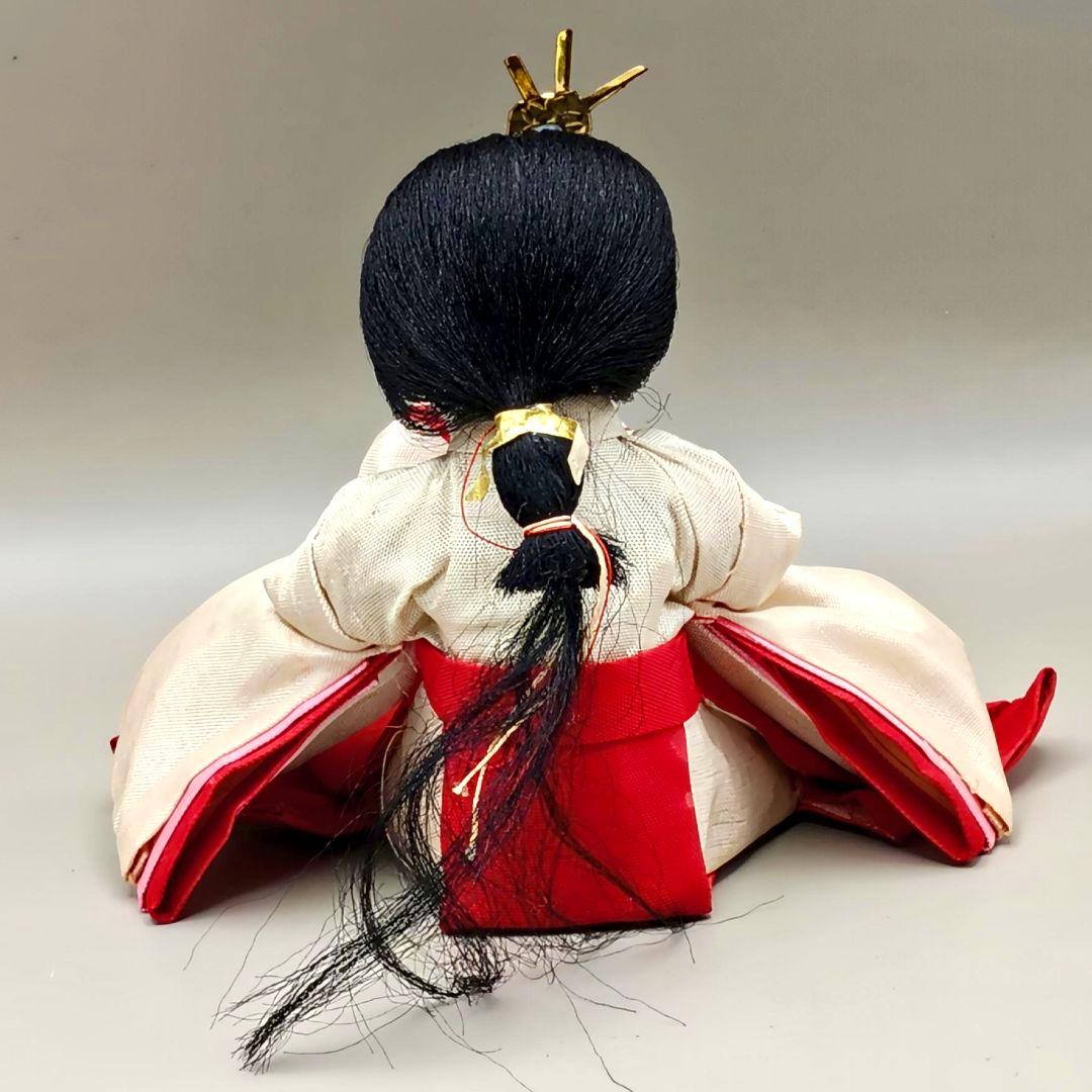 昭和の雛人形　ひな祭り　御殿飾り雛人形　高さ57cm　要スペース40×30cm超