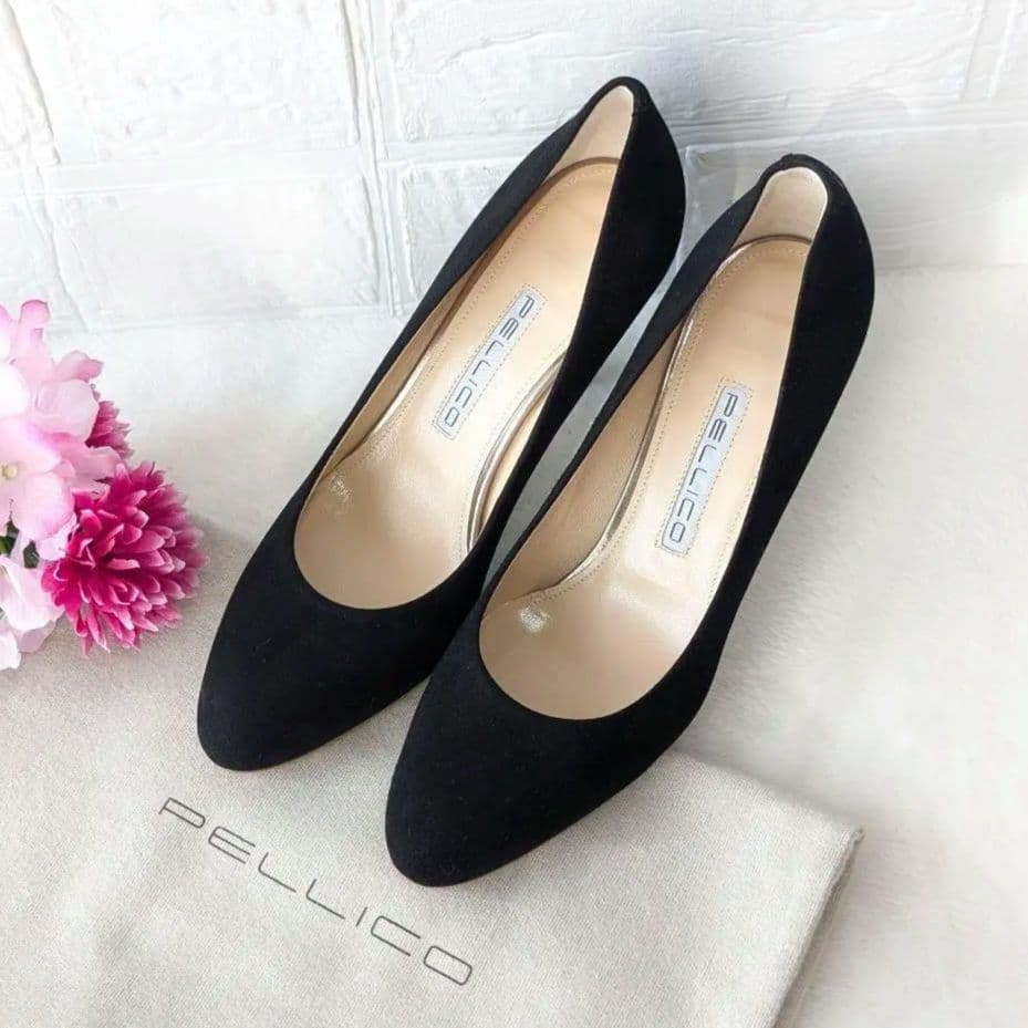 ✨ほぼ未使用✨ペリーコ パンプス 黒 冠婚葬祭 フォーマル