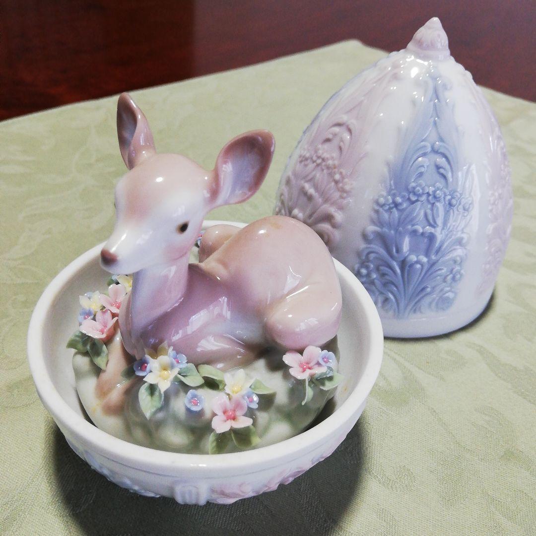 希少✨️LLADRO リヤドロ エッグコレクション 小鹿 バンビ フィギュリン