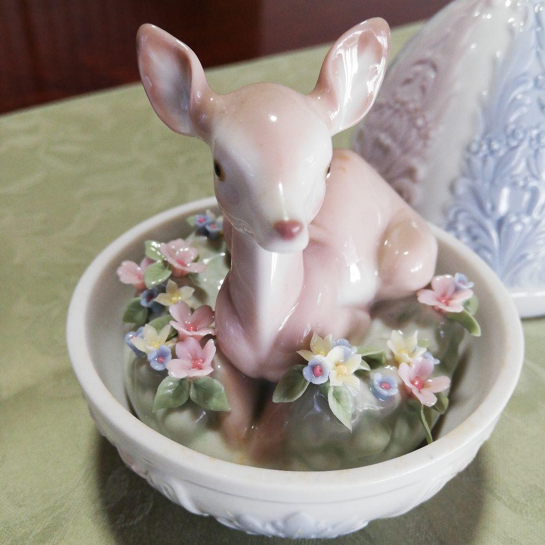 希少✨️LLADRO リヤドロ エッグコレクション 小鹿 バンビ フィギュリン