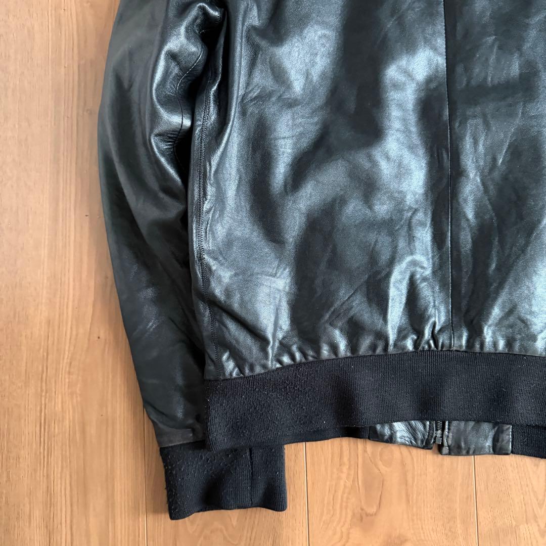 2001年◎ A.P.C アーペーセー フランス製　レザージャケット OLD