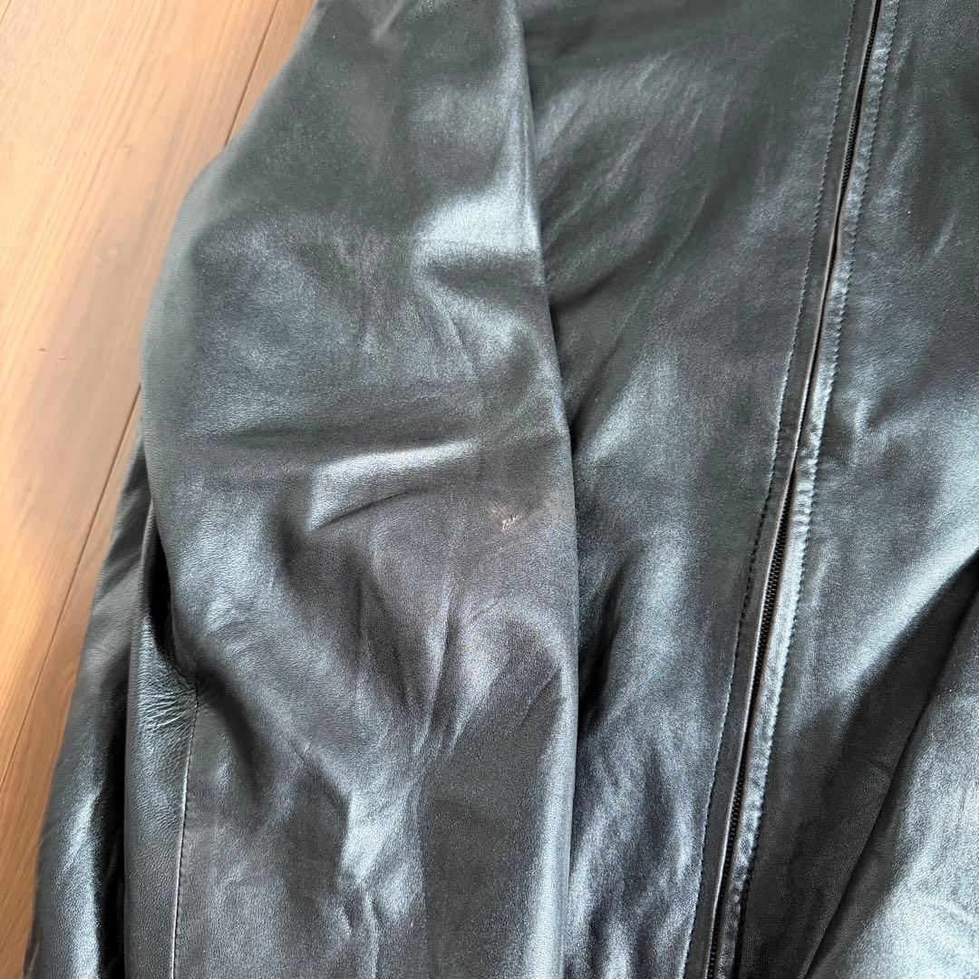 2001年◎ A.P.C アーペーセー フランス製　レザージャケット OLD