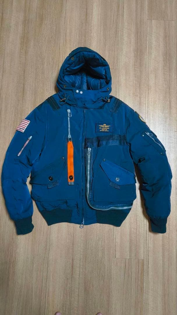 ポロラルフローレン N-2A N-2B ダウンジャケット フライトジャケット