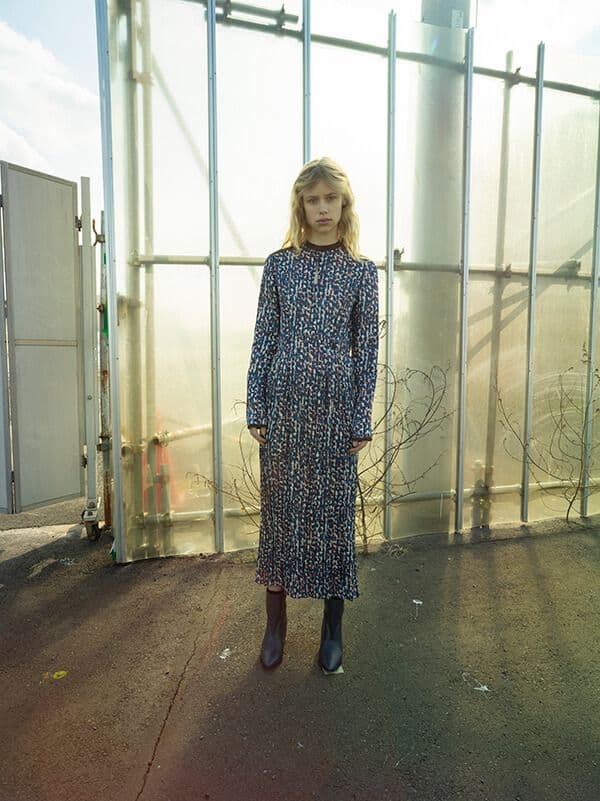 AKANE UTSUNOMIYA　アカネウツノミヤ　プリントワンピース