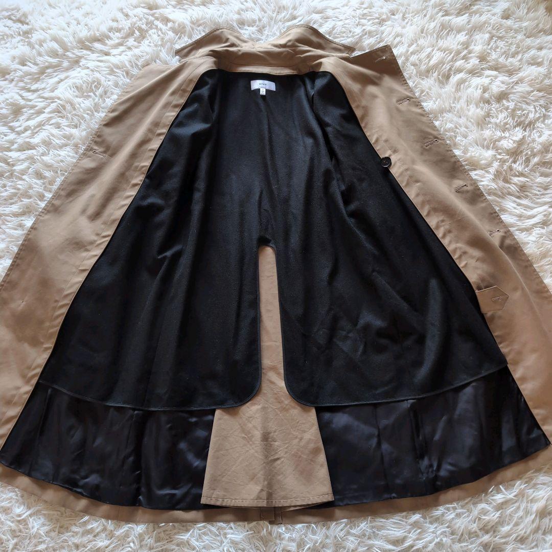 美品✨HYKE 2wayトレンチコート L ライナー付 レギュラーフィット ３