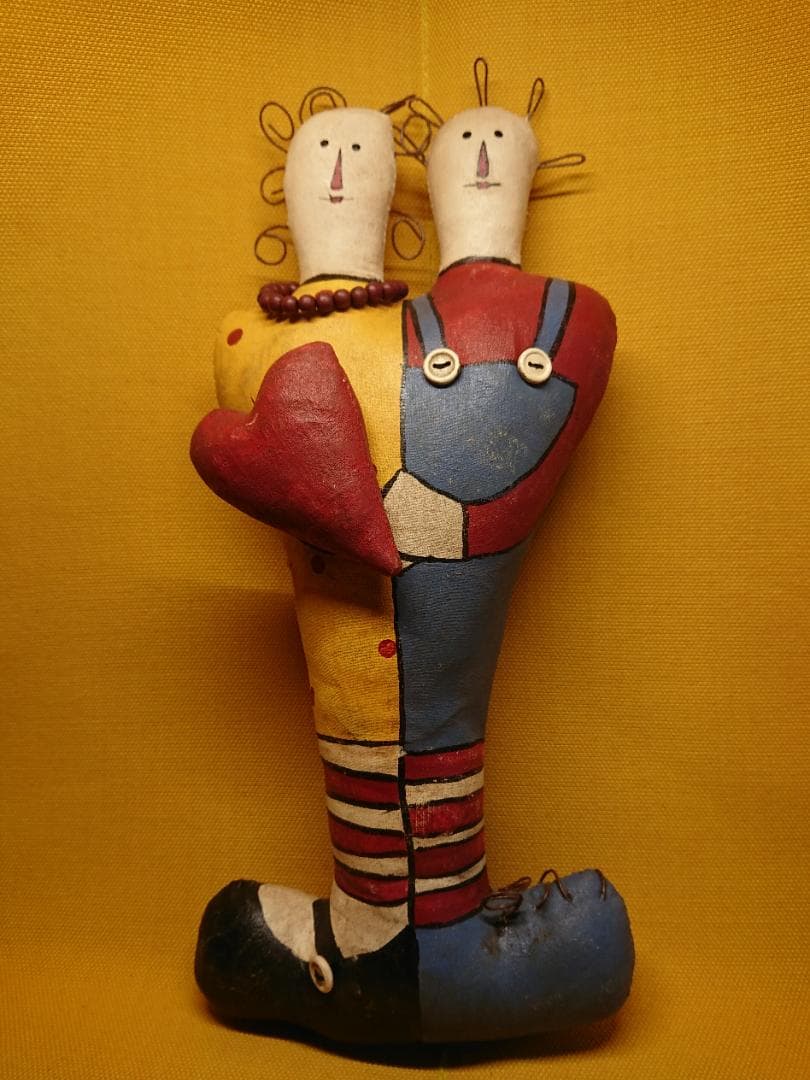 人形　アート　オブジェ　置物　インテリア　工芸品　美術品　A1219