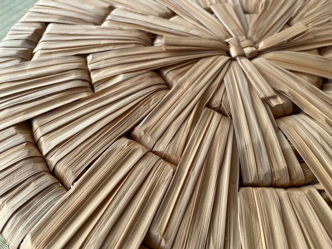 茶道具　円座　5客組　天然素材