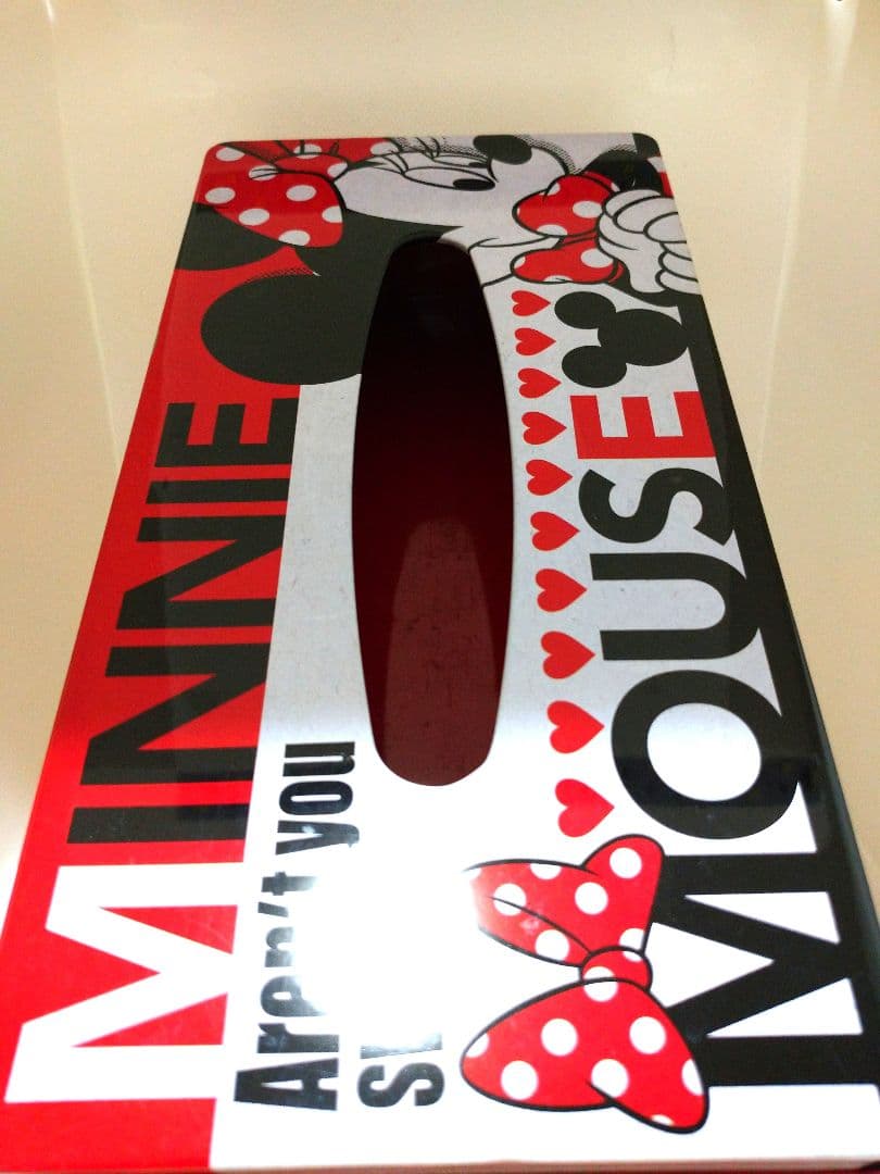 レア！ミニーマウスティッシュケース