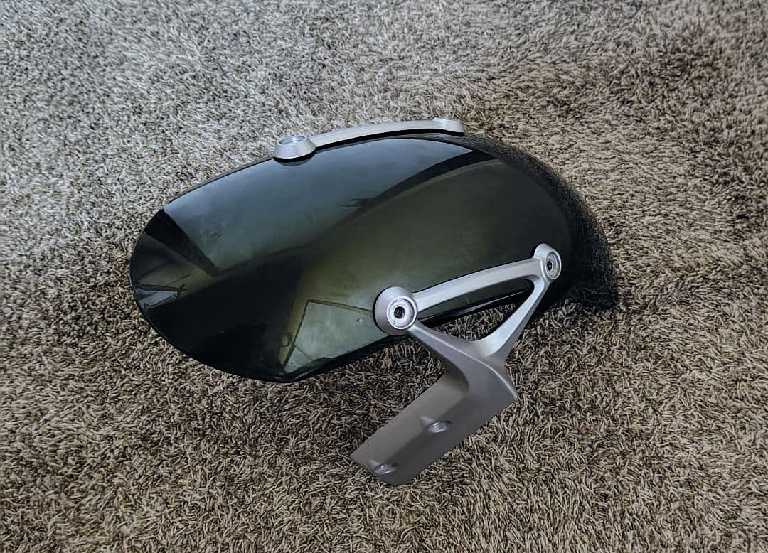 カワサキZ900RS純正フェンダー＆アーム グリーンタイガー【中古・お買得品】